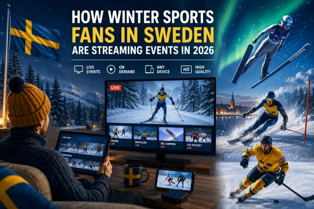 Winter Sports Fans in Sweden